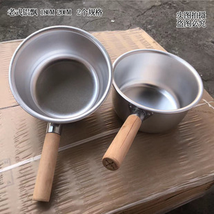 铝水瓢加厚木柄纯铝水瓢水勺水舀子防爆家用厨房加厚铝飘 永锋老式