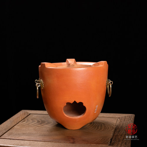 闽西大力副榜炉红泥小火炉潮汕工夫茶炉煮茶炭炉橄榄碳煮白茶碳炉