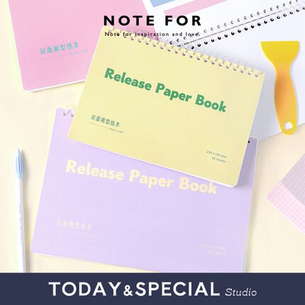 【T&S Studio】NOTE FOR 盐系ins春日限定A4离型纸活页本B5
