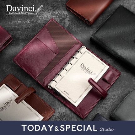 【T&S Studio】Davinci达芬奇手帐经典Super Royce系列m5A7牛皮