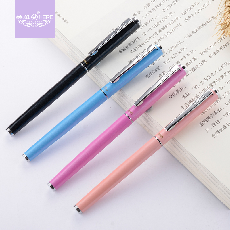 hero左撇子专用角度刻字英雄钢笔