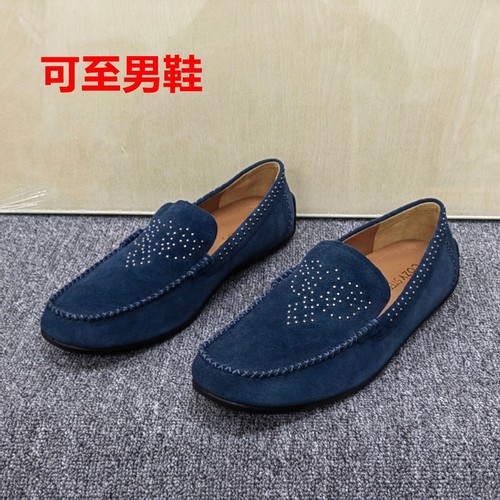 42码撤柜断码处理男鞋冬季一脚蹬乐福鞋懒人鞋套脚休闲鞋铆钉装饰