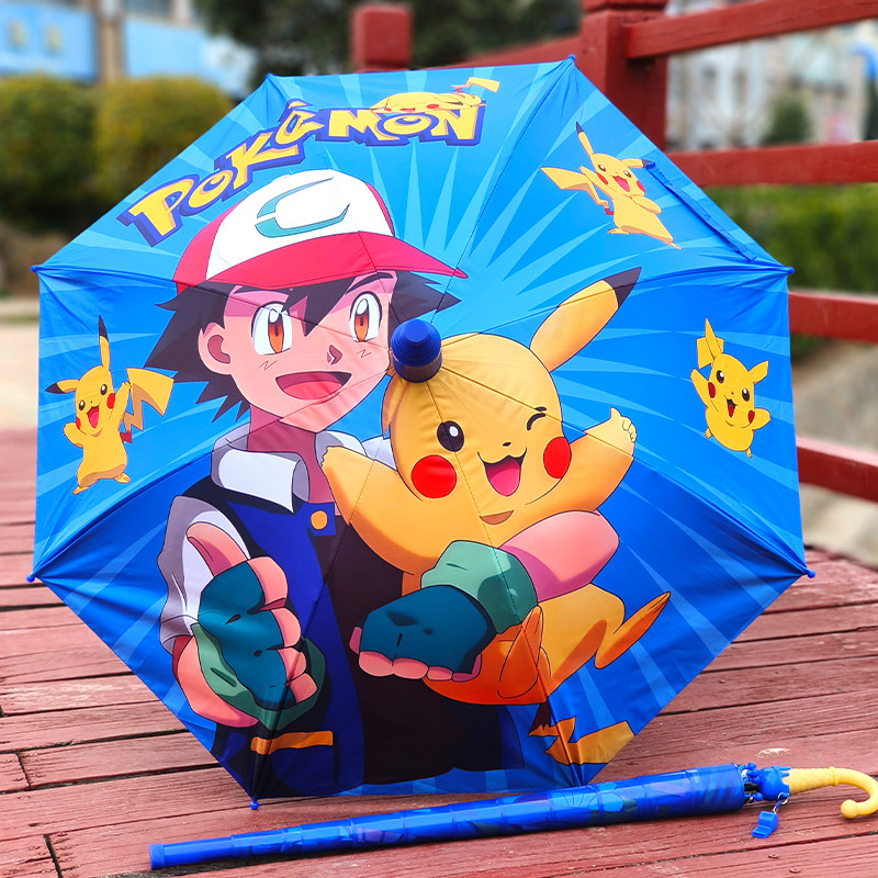 宝可梦儿童雨伞幼儿园儿童伞晴雨伞防风自动伞小学生专用高颜值伞