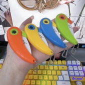 利瓷鹦鹉小刀小鸟刀陶瓷水果刀便携水果刀居家旅行户外学生用刀具