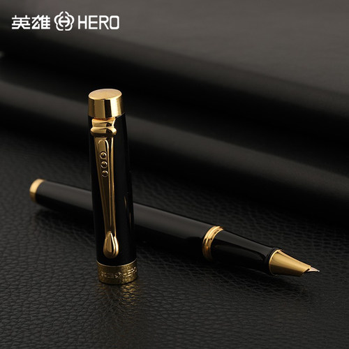 书写练字英雄钢笔企业定制logo