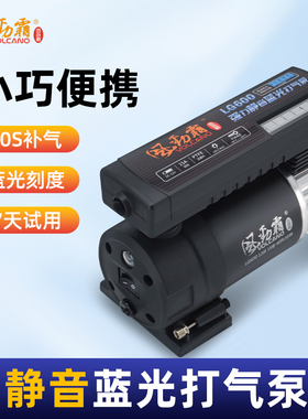 台湾风劲霸车载充气泵12V便携式汽车轮胎电动打气筒蓝光仪表LG600