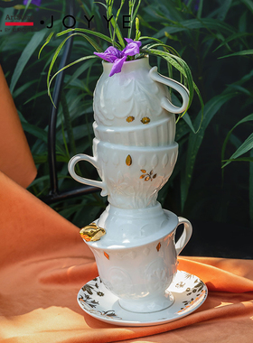 JOYYE陶瓷花瓶摆件新年礼物