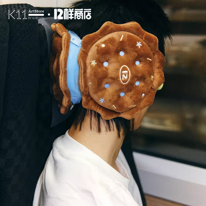 K11 12Yotems可爱搞怪桌面花艺文创礼品曲奇饼干三合一装饰摆件