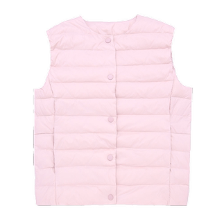 秋冬新款搭配大衣伴侣内胆羽绒马甲女轻薄短款羽绒服背心内穿坎肩