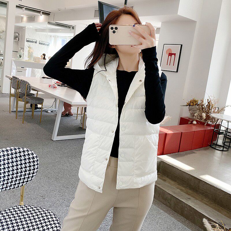 Light and thin Down Vest have cash less than that is registered in the accounts Hooded Domestic and foreign waistcoat Duck keep warm Down vest Vest coatin the Women's clothing/Boutique , Maga  category - from Buy2taobao.com to provide professional Taobao agent buy service