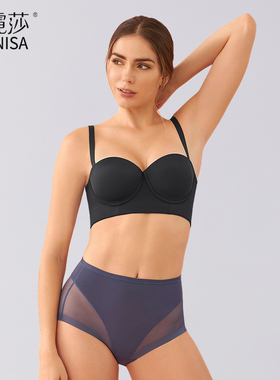 Leonisa内衣女大码薄款透气聚拢文胸收副乳无痕肩带大胸显小胸罩