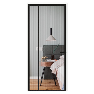 全磁条防蚊自吸门帘磁性魔术贴隔断帘免打孔家用防蚊子纱窗纱帘门