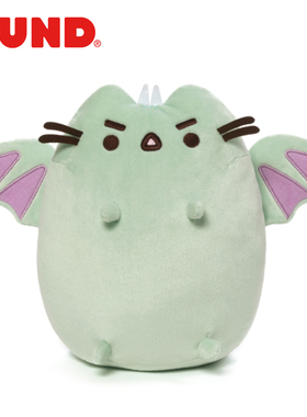 gund 正版pusheen胖吉猫毛绒玩具玩偶公仔可爱娃娃生日礼物礼品