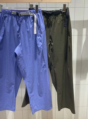 素然裤子 2024女士新品夏防泼水薄尼龙运动速干女裤 A0241PA24