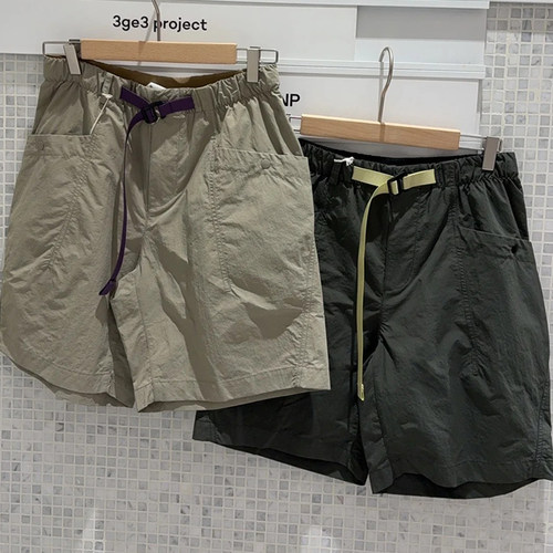 素然女士春夏防泼水尼龙短裤