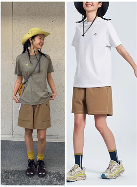 素然T恤 24女士夏季新品运动透气干爽圆领速干短袖T恤 A0241TS07