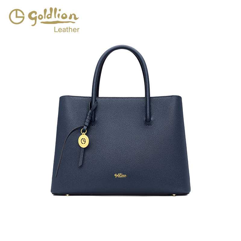 金利来轻奢气质女包2025新款真皮手提包大容量女士优雅单肩斜挎包