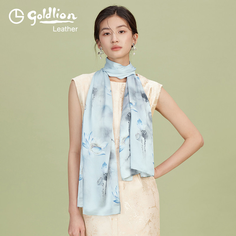丝巾金利来时尚百搭领巾