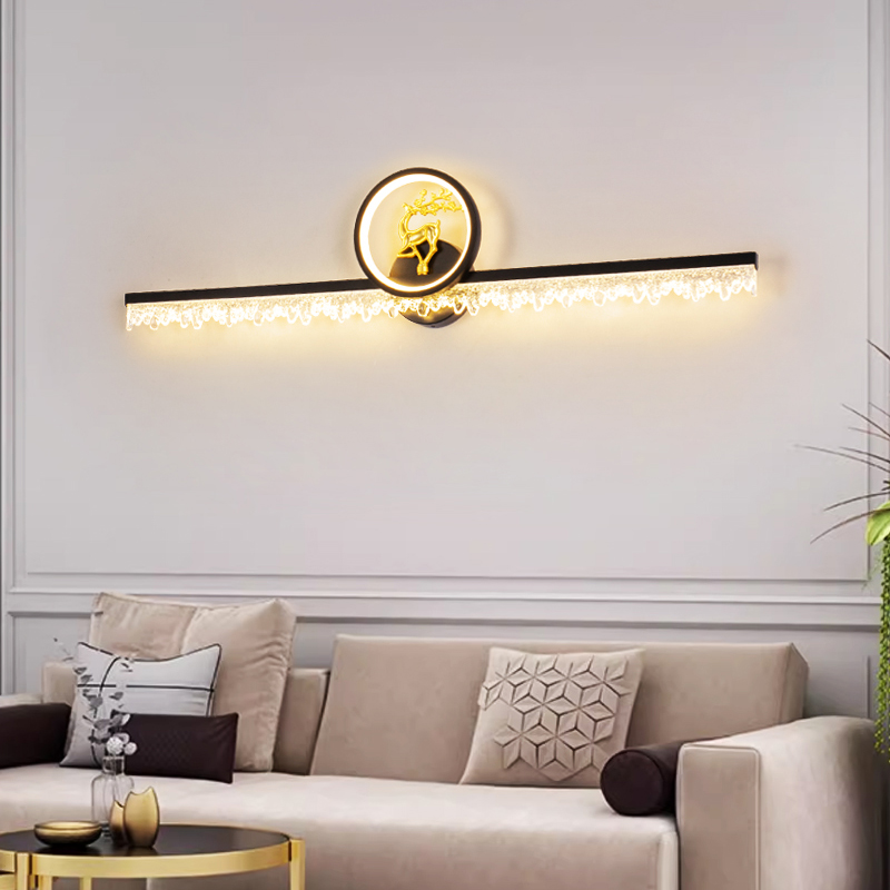 新款简约横装卧室床头灯