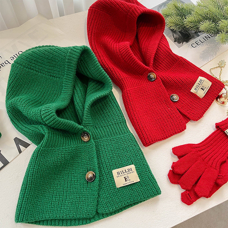 新款针织帽子围巾一体女秋冬季骑车保暖护颈围脖学生毛线套头帽,服饰配件/皮带/帽子/围巾,帽子,淘宝优惠券,粉丝福利购,淘宝优惠卷