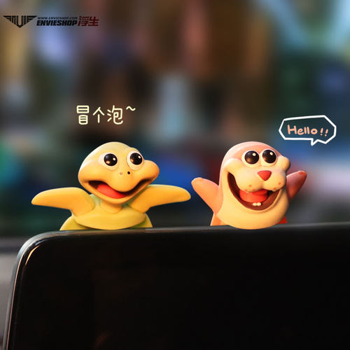 KAKTUS鲨鱼车载摆件公仔装饰