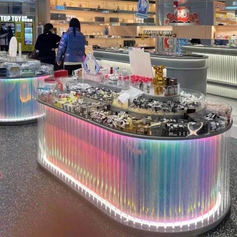 现货直销化妆品展柜彩妆小样美容院护肤品产品柜美妆香水中岛柜伴,文具电教/文化用品/商务用品,软木板/照片板/毛毡板,淘宝优惠券,粉丝福利购,淘宝优惠卷