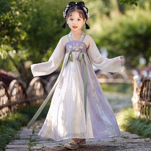 女宝宝汉服女童中国风儿童古装