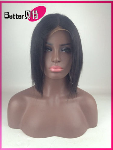 Real 8A Human Hair Bob Wigs Brazilian Remy Hair Lace Front Human Hair Wigs African American Short Wigs For Black Women