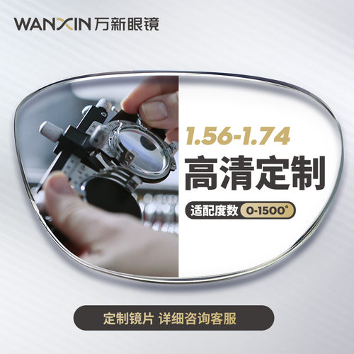 高度数高散光非球面镜片万新