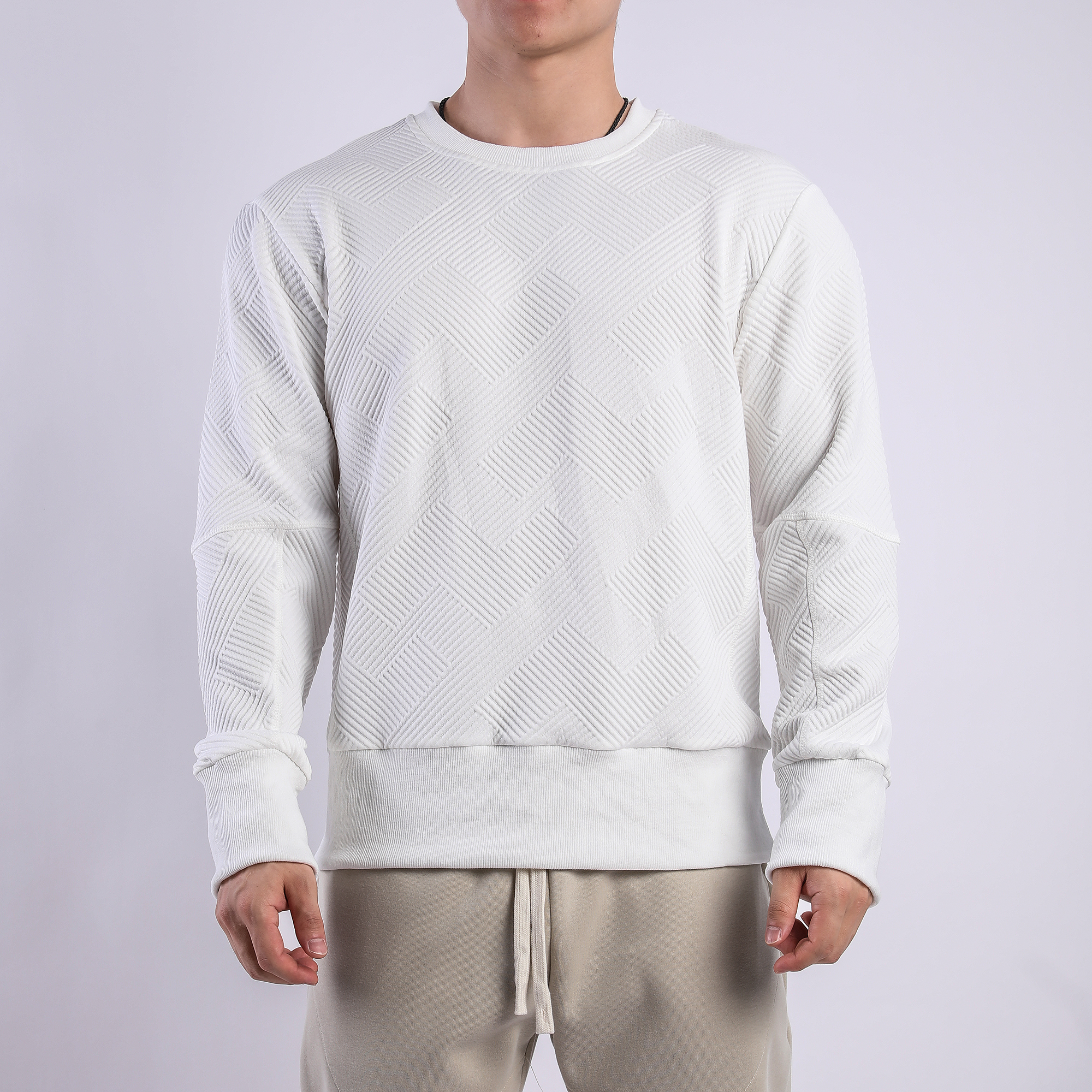 MAKN健身外搭垂坠T恤抗皱圆领