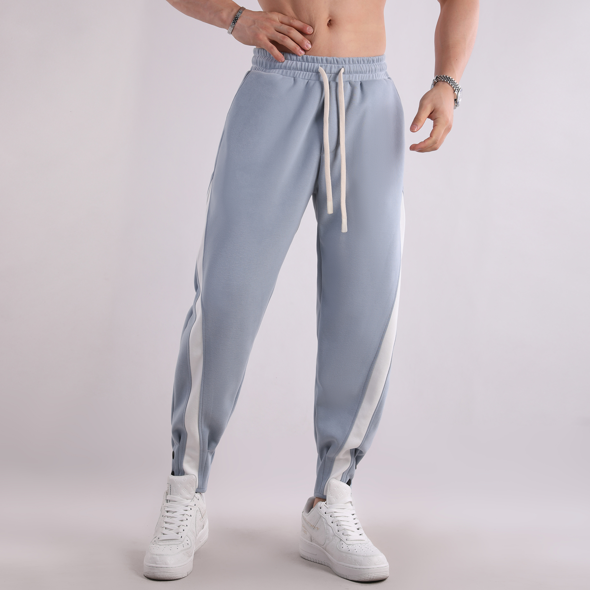 MAKN百搭哈伦情侣运动裤