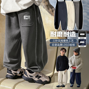 童装男童休闲裤子2026春季新款儿童宽松运动裤大童春秋长裤潮耐磨