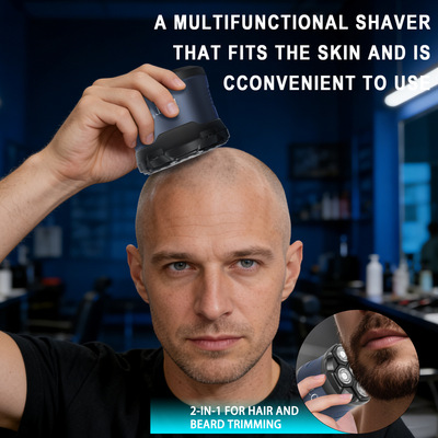 English hair clipper, bald head gadget, men's electric shave