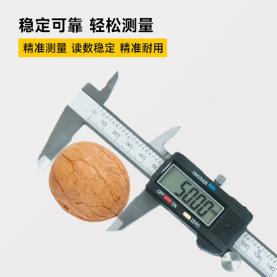 Plastic cover stainless steel digital caliper cursor游标卡尺