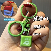 Электронная деревянная рыба-зеленая оценка +1