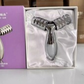 Y型微电流美容仪滚轮按摩器面部瘦脸腿全身手动塑型瘦身疏通经络
