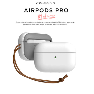 韩国VRS适用苹果airpodspro2耳机套AirPods3防摔挂绳收纳包保护壳