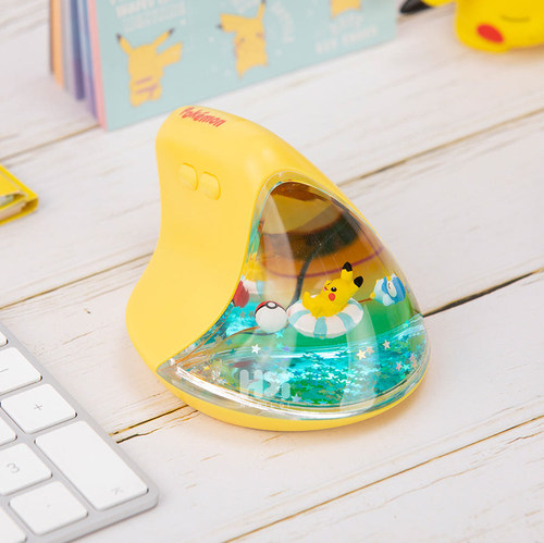 pokemon皮卡丘握式鼠标无线蓝牙