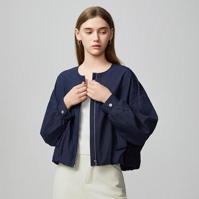 她图高级感宽松潮流短款皮衣外套