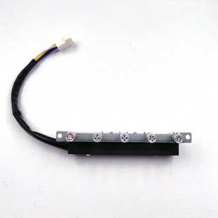 前锋抽油烟机配件CXW-218-JX75开关按钮总成E403五键三速烟机琴键