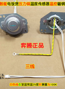原装奔腾电饭煲压力锅PPD512温度传感器底部温控磁钢3线