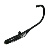 适用五羊WY125 23威领摩托车配件静音排气管消声器消音器烟筒 150