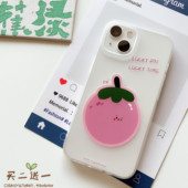 插画风情侣 8半透磨砂7plus 趣味iPhone11pro手机壳适用XSMAX苹果6 XR可爱12 air软套