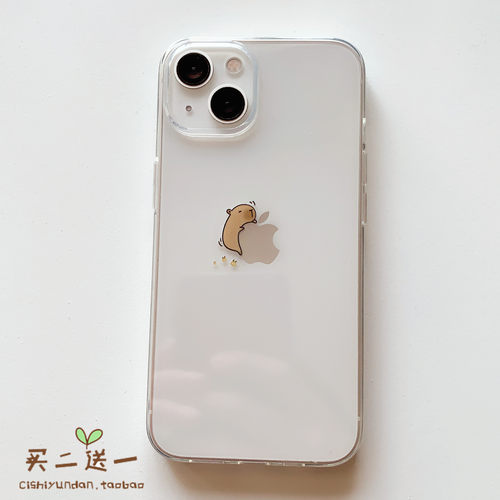 XSMAXiPhone11pro透明苹果趣味