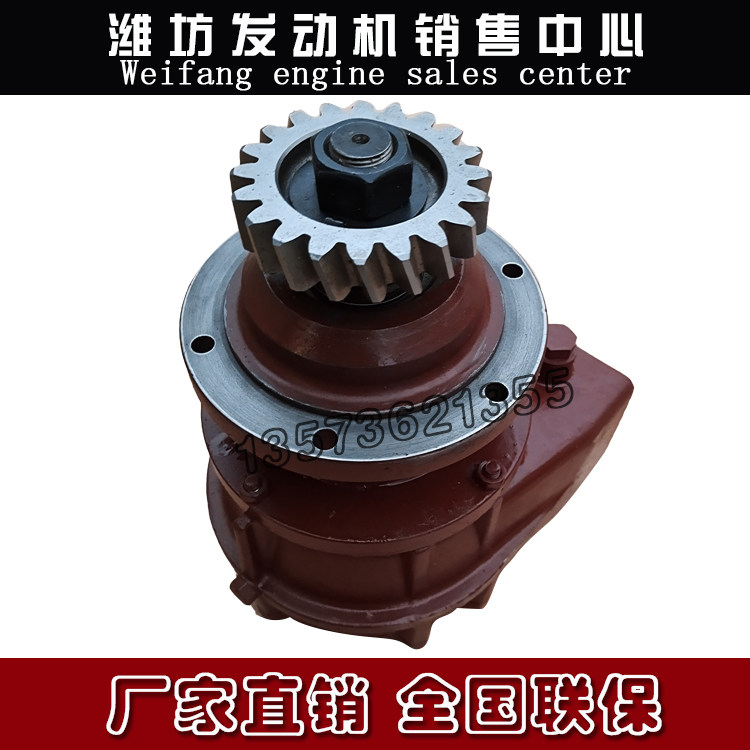 潍柴博杜安6m26柴油发动机12m33发电机组 船用 海水泵15531680l