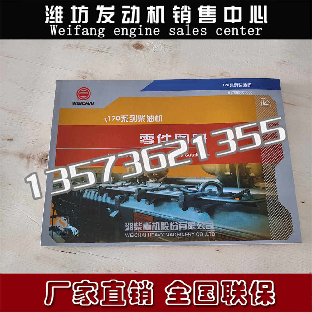 潍柴6170潍坊8170柴油发动机6160船机零件图册配件保养使用说明书