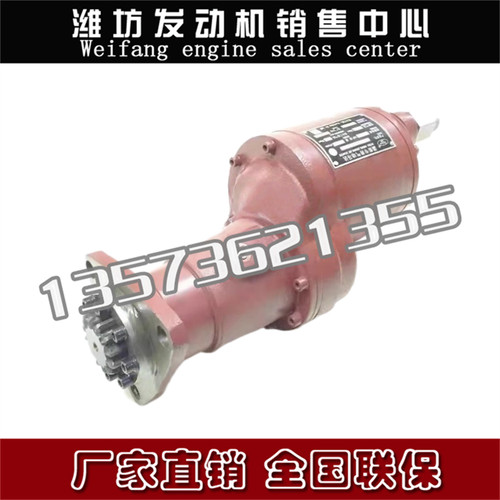 淄柴6170发动机淄博8170气起动机AST600B-TMY9QDBb气马达输出轴