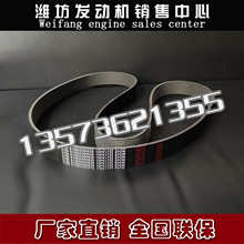潍柴WP7柴油发动机610800060639涨紧轮多楔带10PK1732张紧轮皮带