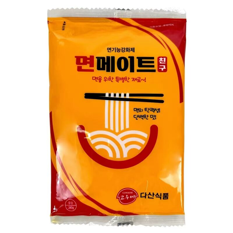 韩国面碱 泡打粉 炸酱面面条增筋剂面粉添加剂进口改良面伴侣280g