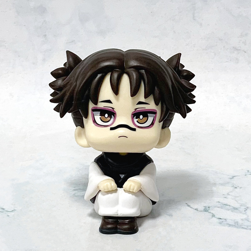 咒术回战手办动漫 Q版胀相  站姿咒术师造型五条悟摆件手办公仔